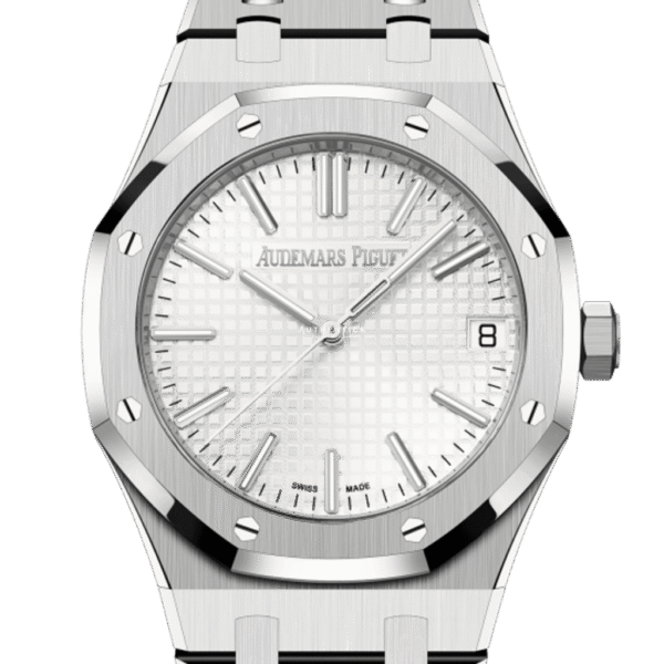 AUDEMARS PIGUET ROYAL OAK AUTOMATIC 41MM WHITE DIAL "50TH ANNIVERSARY" 15510ST.OO.1320ST.03 - Image 7