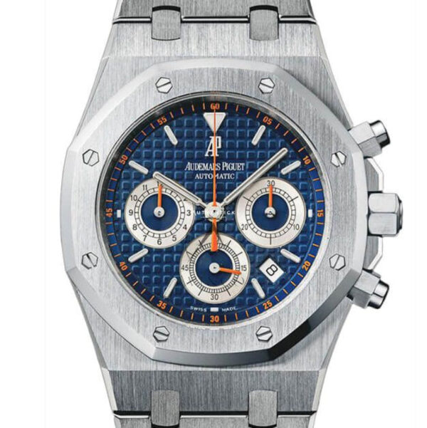 AUDEMARS PIGUET ROYAL OAK CHRONOGRAPH 39MM BLUE DIAL