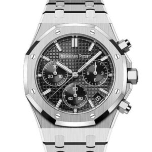 AUDEMARS PIGUET ROYAL OAK CHRONOGRAPH 41MM BLACK DIAL 50TH ANNIVERSARY 26240ST.OO.1320ST.03