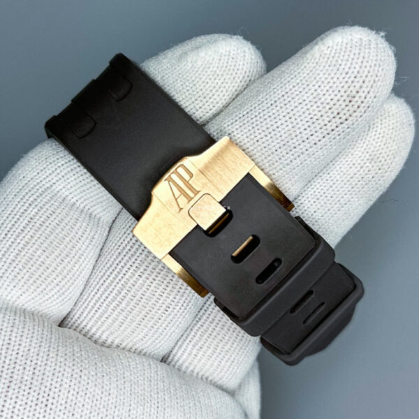 AUDEMARS PIGUET ROYAL OAK OFFSHORE 42MM ROSE GOLD BRICK GREY DIAL 26470OR.OO.A125CR.01 - Image 3