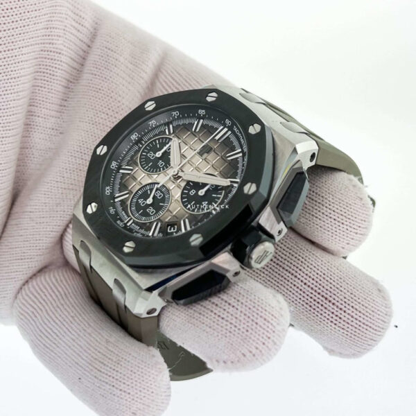 AUDEMARS PIGUET ROYAL OAK OFFSHORE 43MM STAINLESS SMOKED TAUPE DIAL 26420SO.OO.A600CA.01 - Image 5