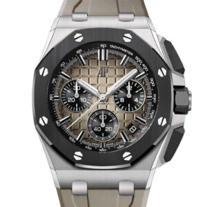 AUDEMARS PIGUET ROYAL OAK OFFSHORE 43MM STAINLESS SMOKED TAUPE DIAL 26420SO.OO.A600CA.01