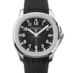 PATEK PHILIPPE AQUANAUT STAINLESS STEEL BLACK DIAL 5167A-001