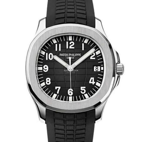 PATEK PHILIPPE AQUANAUT STAINLESS STEEL BLACK DIAL 5167A-001