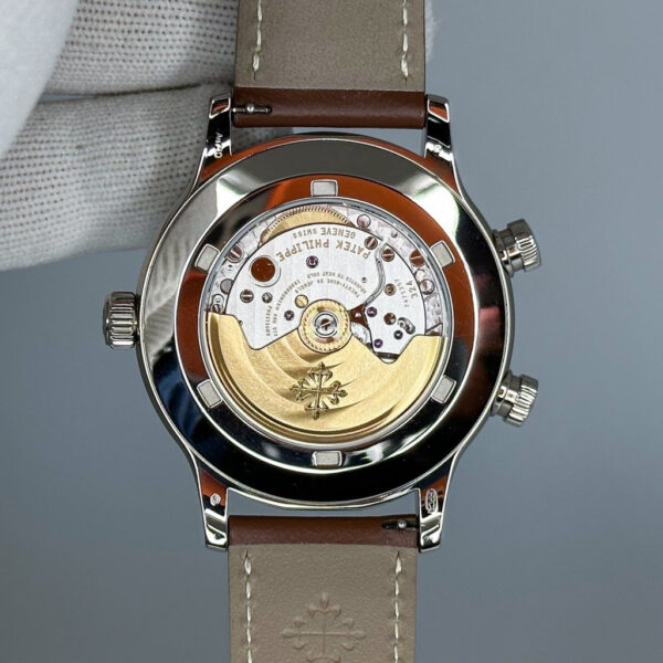 PATEK PHILIPPE CALATRAVA PILOT TRAVEL TIME BLUE DIAL 5524G-001 - Image 6