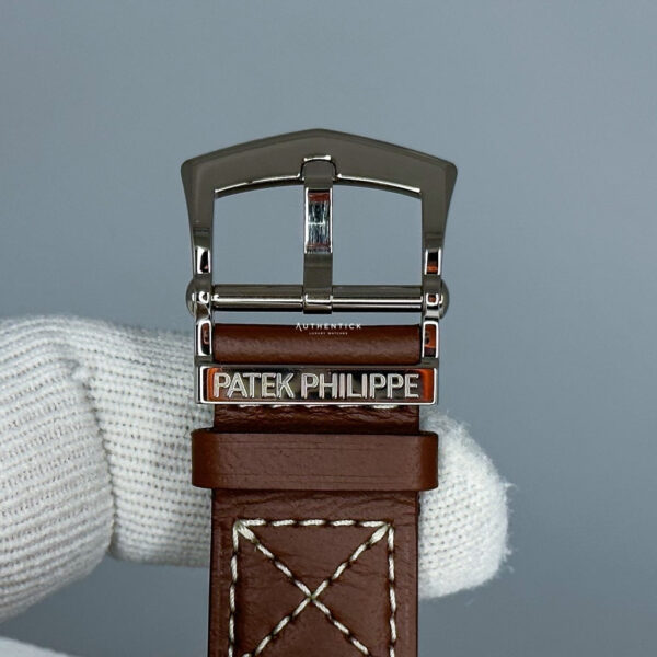 PATEK PHILIPPE CALATRAVA PILOT TRAVEL TIME BLUE DIAL 5524G-001 - Image 7