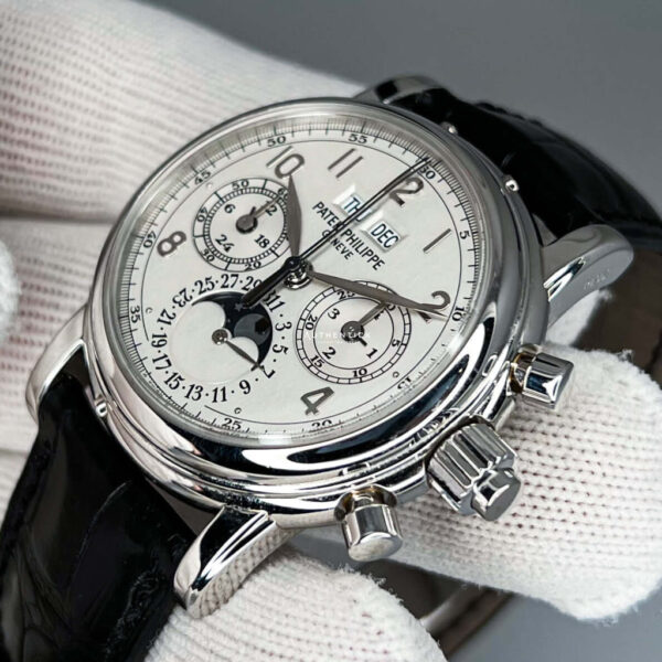 PATEK PHILIPPE GRAND COMPLICATIONS PERPETUAL CALENDAR SPLIT SECONDS CHRONOGRAPH 5004P-021 - Image 5