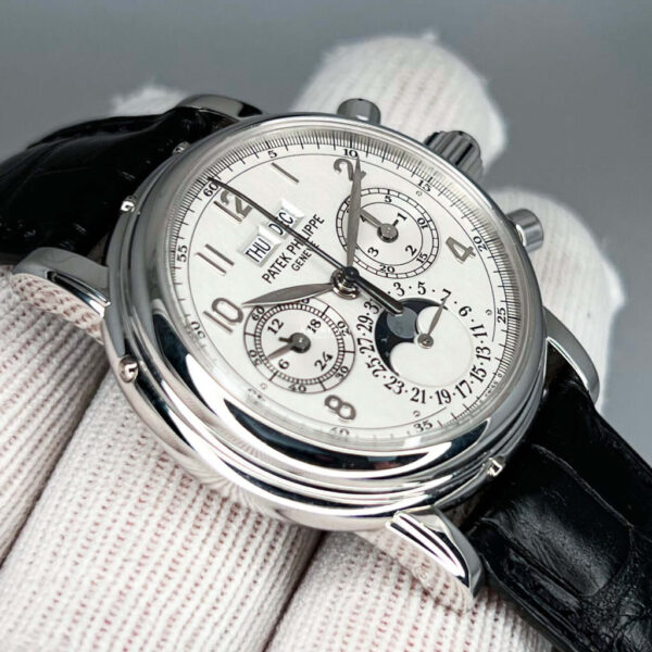 PATEK PHILIPPE GRAND COMPLICATIONS PERPETUAL CALENDAR SPLIT SECONDS CHRONOGRAPH 5004P-021 - Image 4