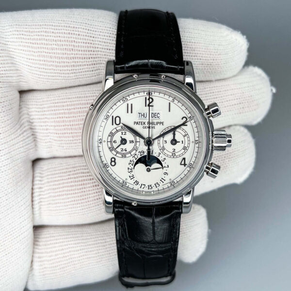 PATEK PHILIPPE GRAND COMPLICATIONS PERPETUAL CALENDAR SPLIT SECONDS CHRONOGRAPH 5004P-021 - Image 3