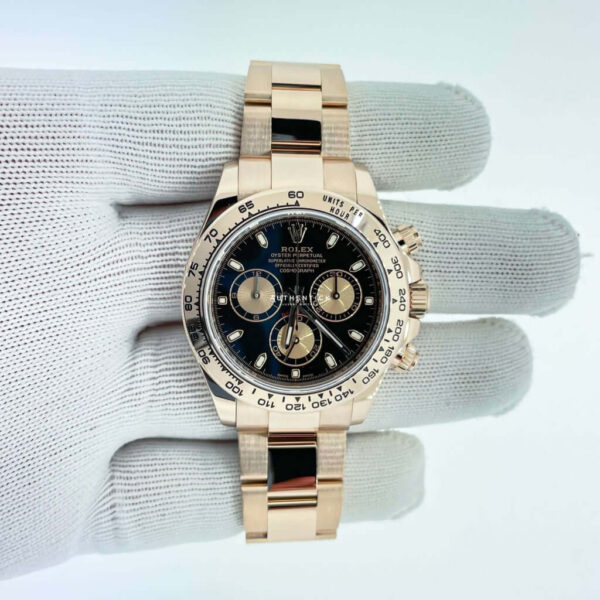 ROLEX COSMOGRAPH DAYTONA EVEROSE OYSTERFLEX SUNDUST DIAL 116515LN - Image 3