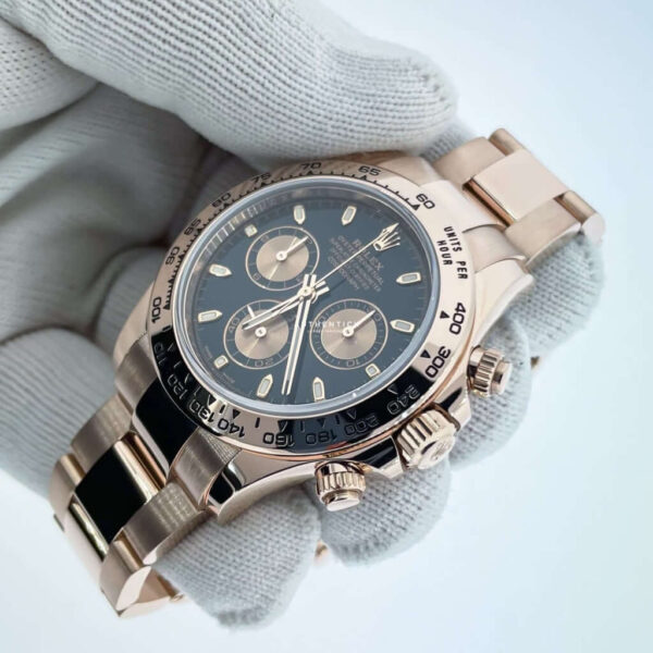 ROLEX COSMOGRAPH DAYTONA EVEROSE OYSTERFLEX SUNDUST DIAL 116515LN - Image 5