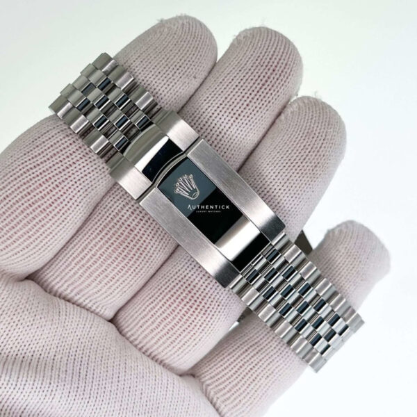 ROLEX SKY-DWELLER STAINLESS STEEL & WHITE GOLD BLUE DIAL JUBILEE 326934 - Image 2